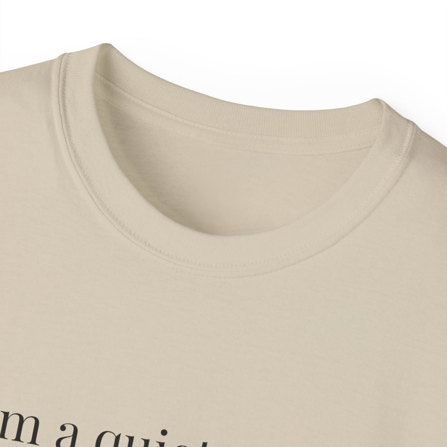 From a Quieter Place T‑Shirt  ~ Minimal Graphic Tee