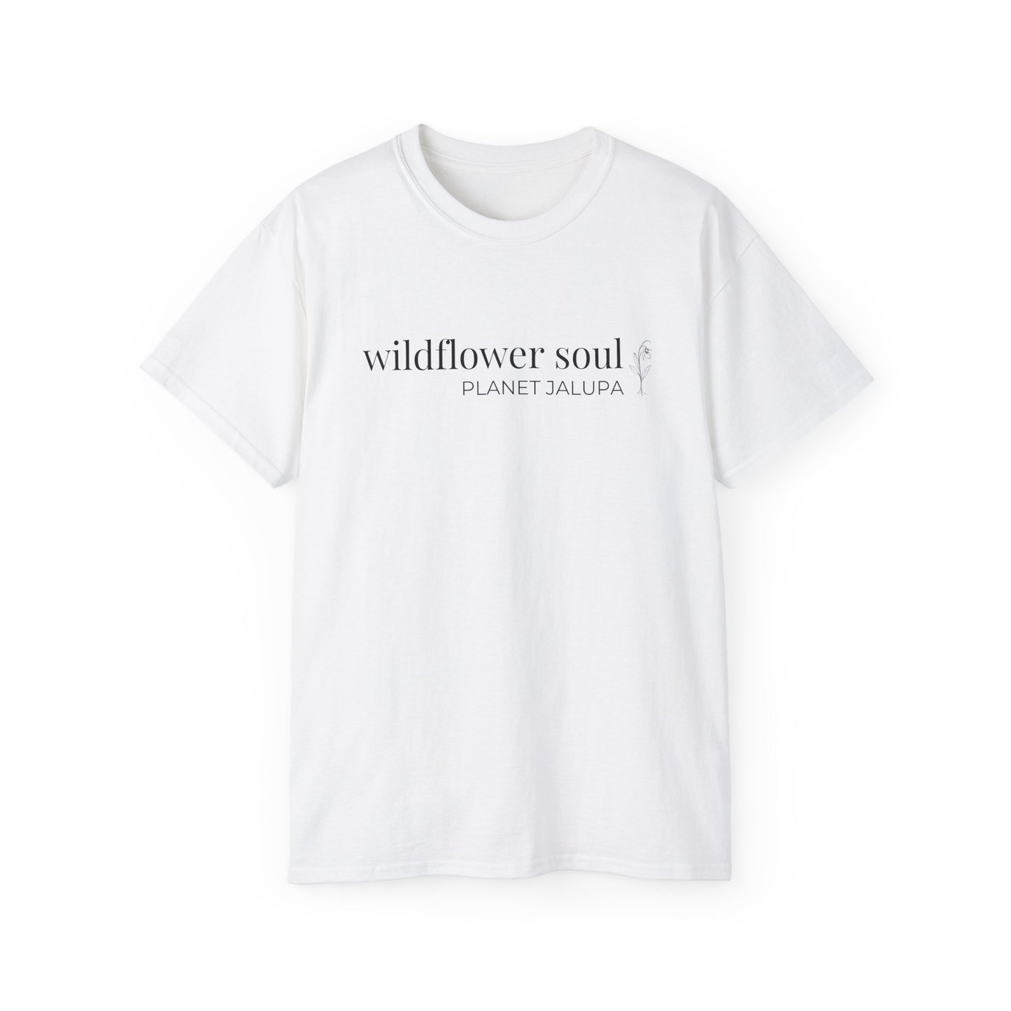 Planet Jalupa 'Wildflower Soul' Minimal Graphic Tee