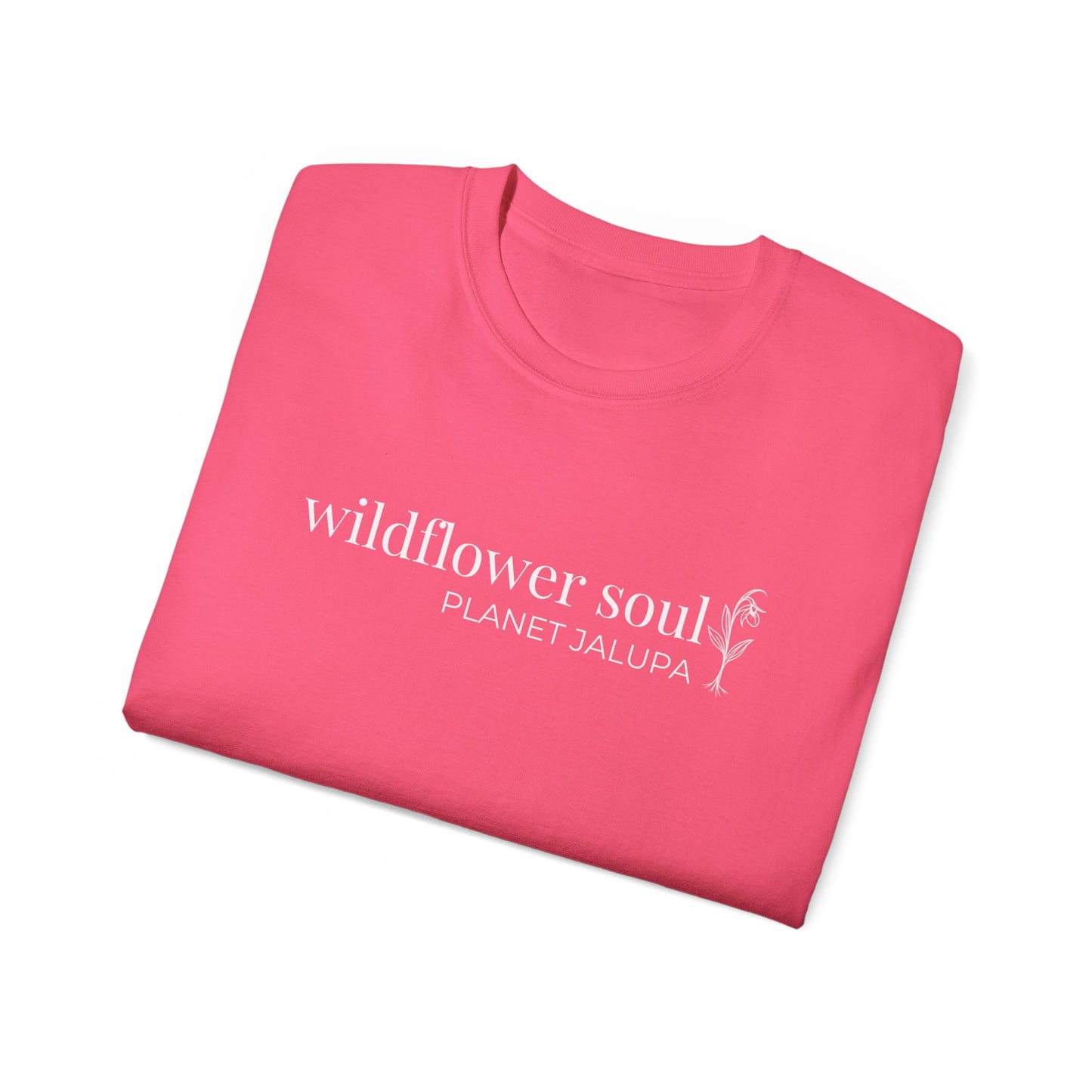 Planet Jalupa 'Wildflower Soul' Minimal Graphic Tee