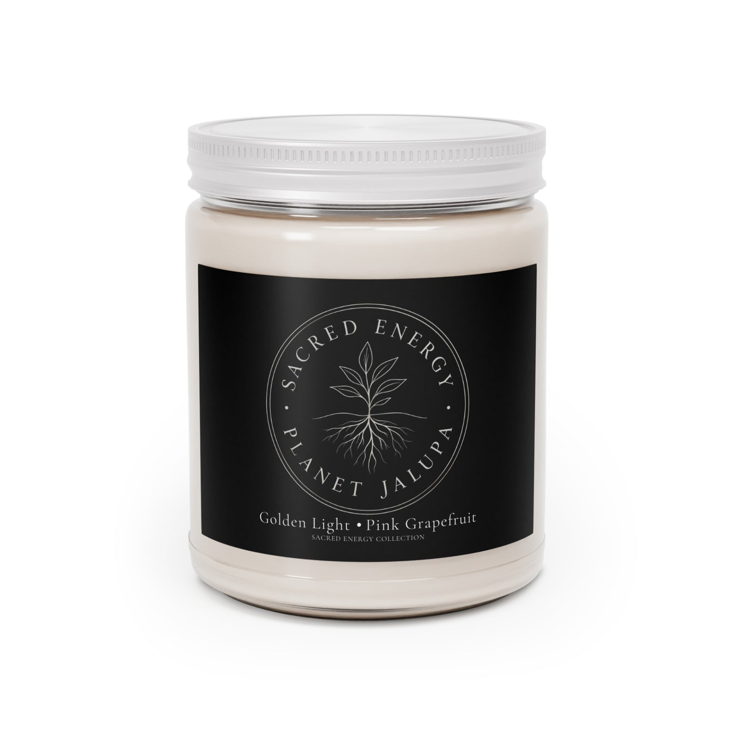 Sacred Energy Candle ~ Eco-Friendly Soy Candle for Calm & Grounding