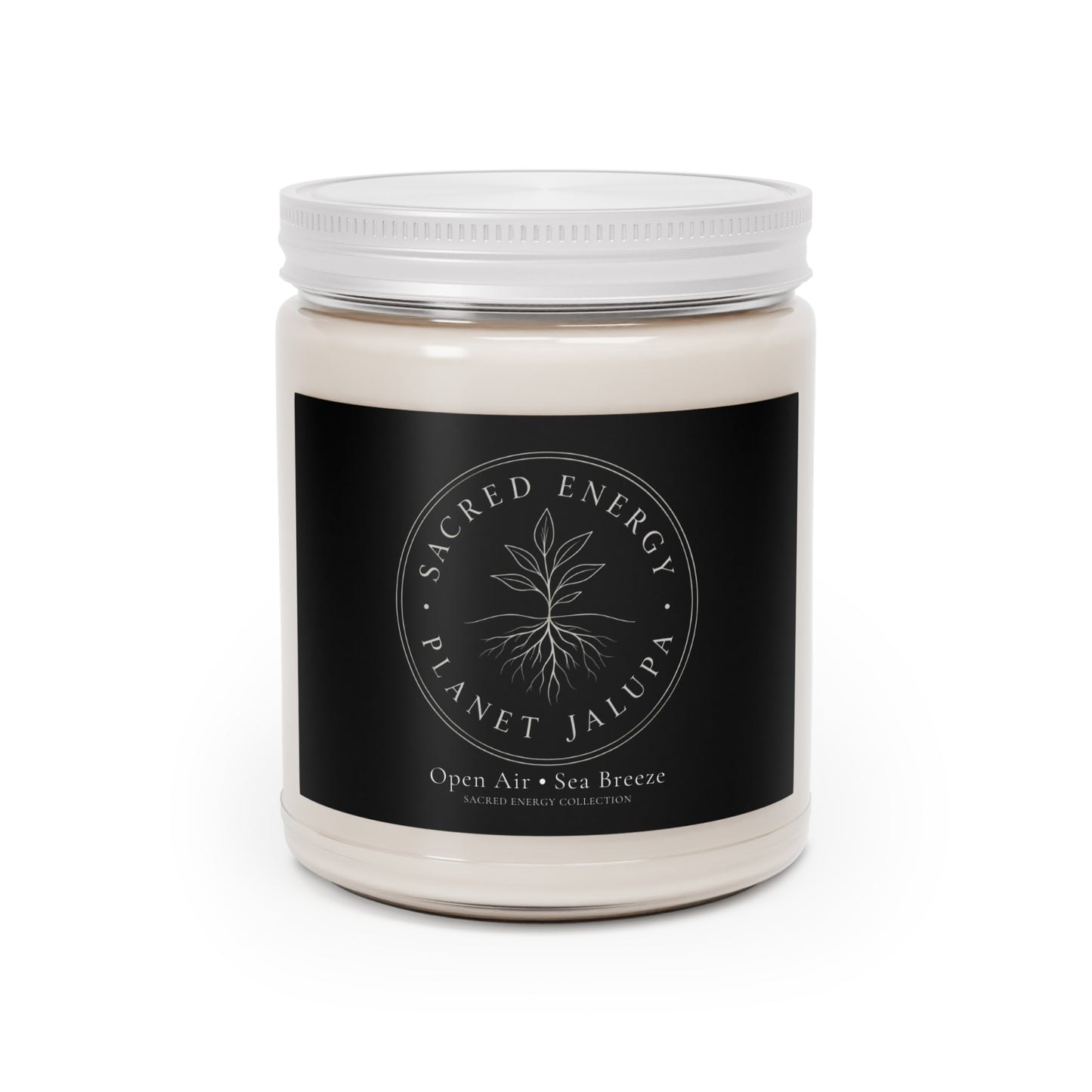 Sacred Energy Candle ~ Eco-Friendly Soy Candle for Calm & Grounding