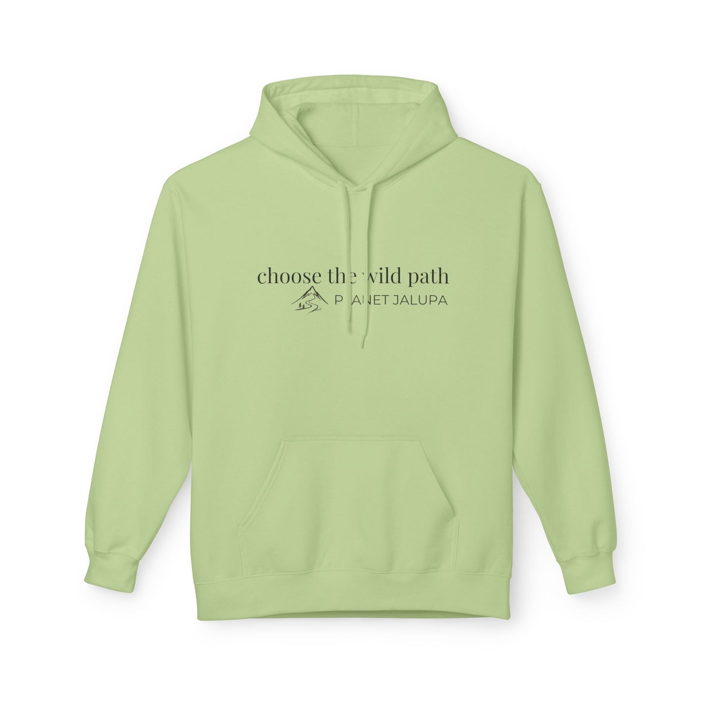 Planet Jalupa “Choose The Wild Path” Unisex Midweight Softstyle Fleece Hoodie
