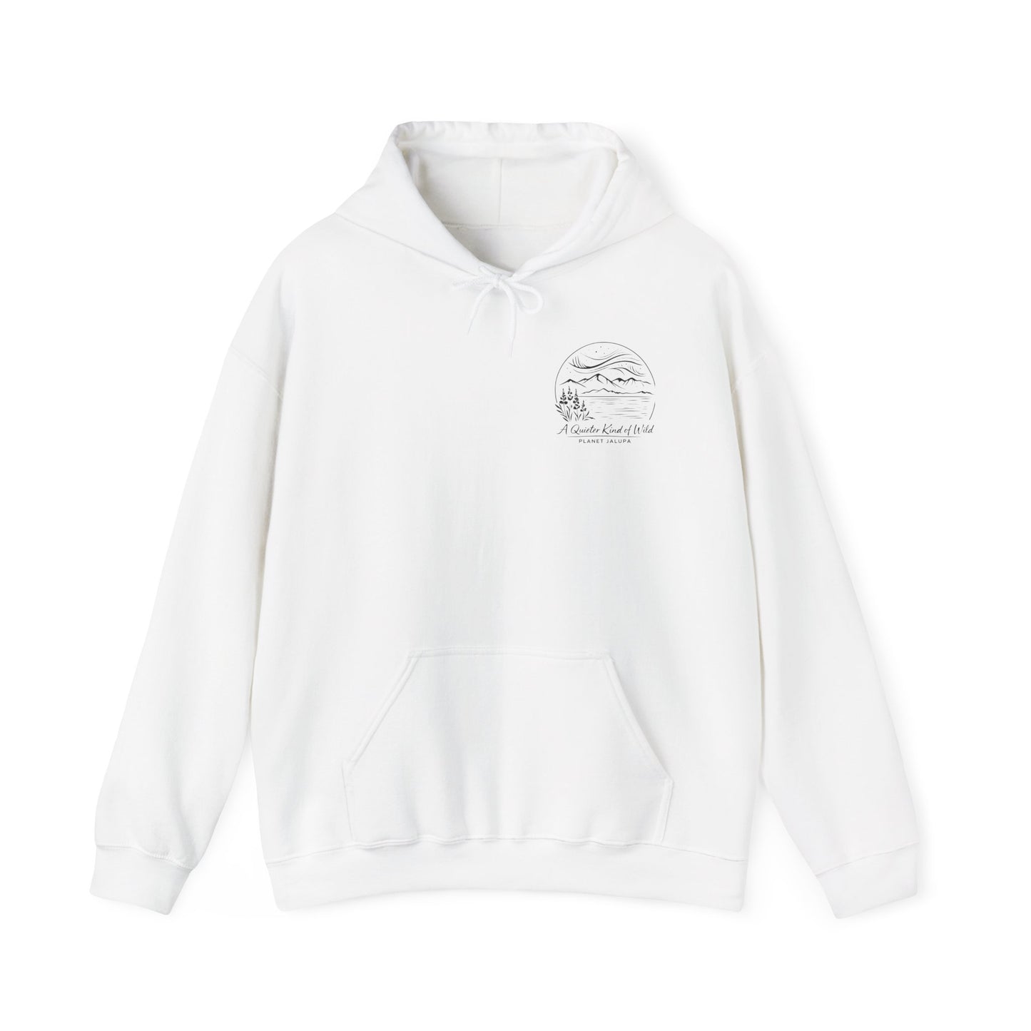 A Quieter Kind of Wild Hoodie ~ Minimalist Nature Design