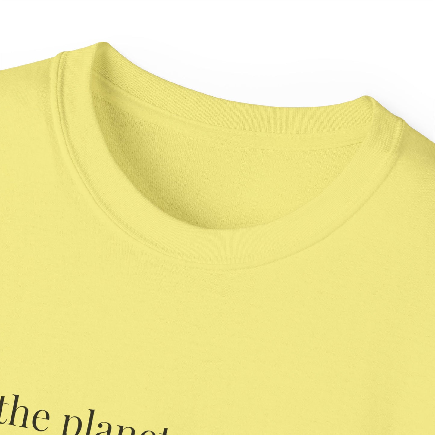 Planet Jalupa "for the planet we imagine" Eco Message T-Shirt