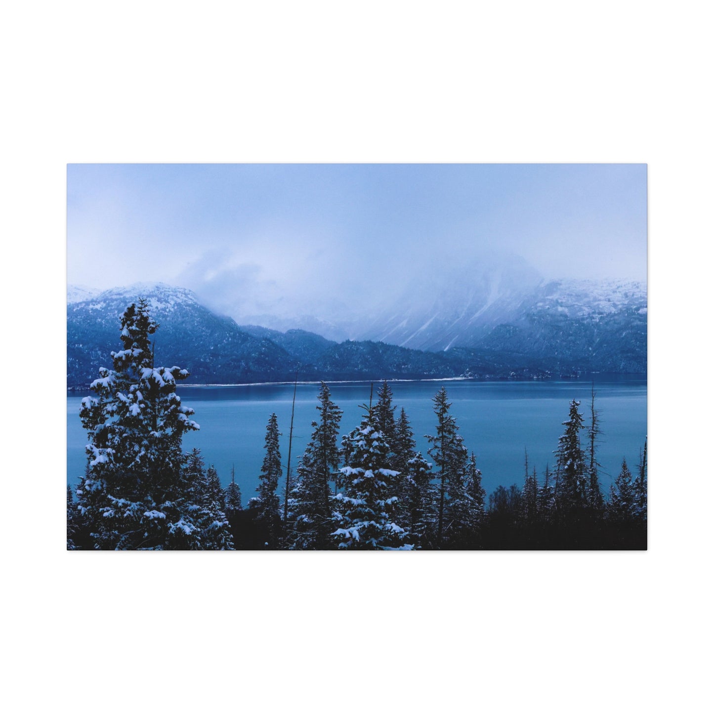 Winter on the Bay ~ Matte Canvas Wall Art