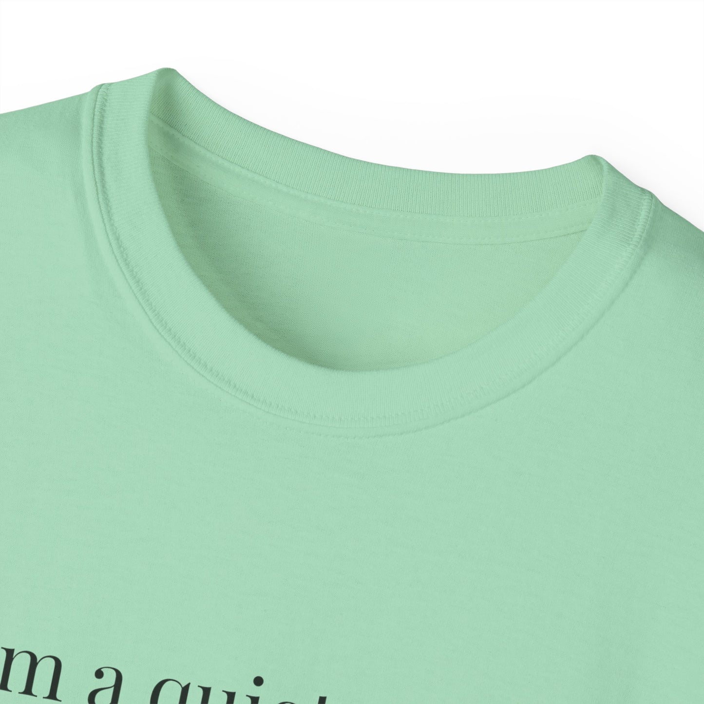 From a Quieter Place T‑Shirt  ~ Minimal Graphic Tee