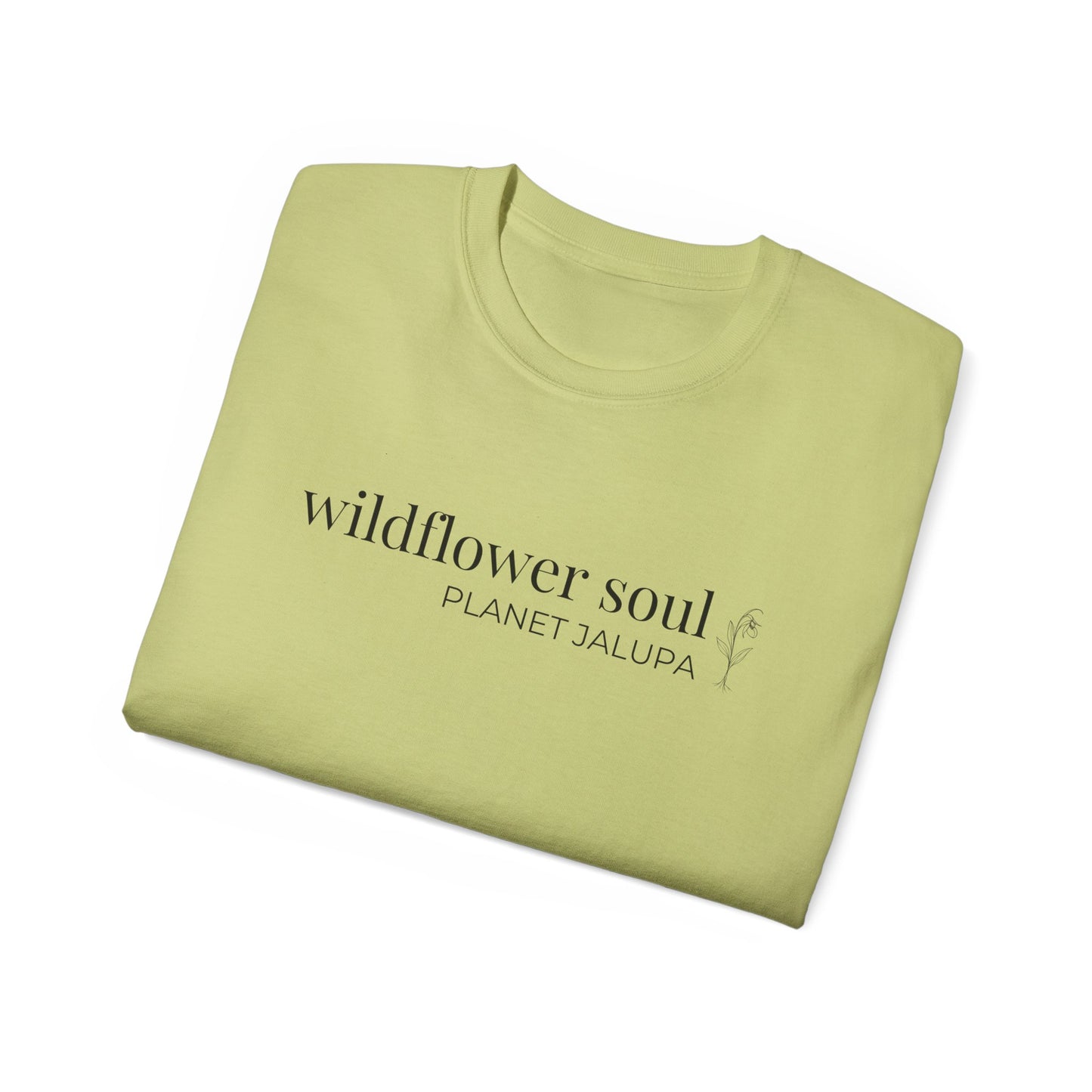 Planet Jalupa 'Wildflower Soul' Minimal Graphic Tee