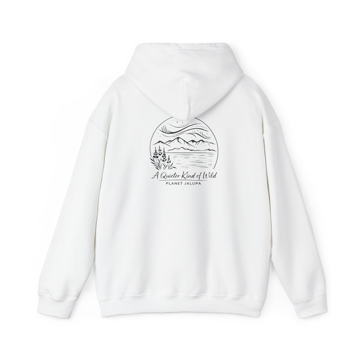 A Quieter Kind of Wild Hoodie ~ Minimalist Nature Design