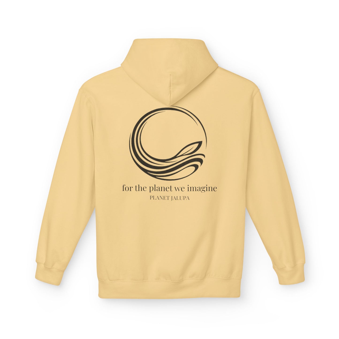 Hoodie ~ For the Planet We Imagine' Eco Awareness Graphic Hoodie