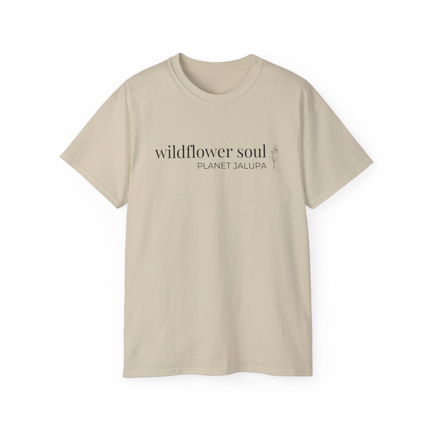 Planet Jalupa 'Wildflower Soul' Minimal Graphic Tee