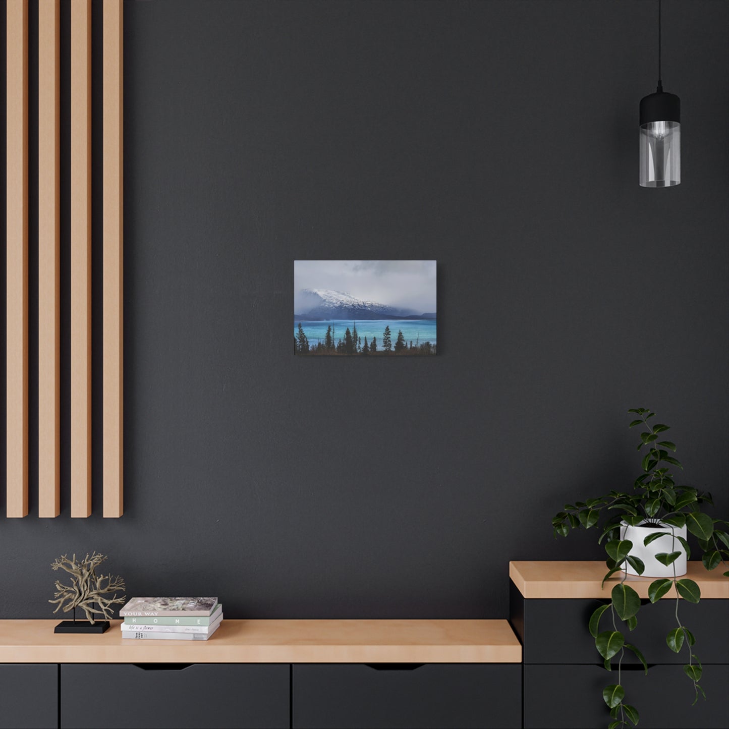 Where the Mountains Meet the Bay ~ Kachemak Canvas Print