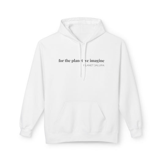 For the Planet We Imagine Hoodie, Eco-Conscious Graphic Hoodie