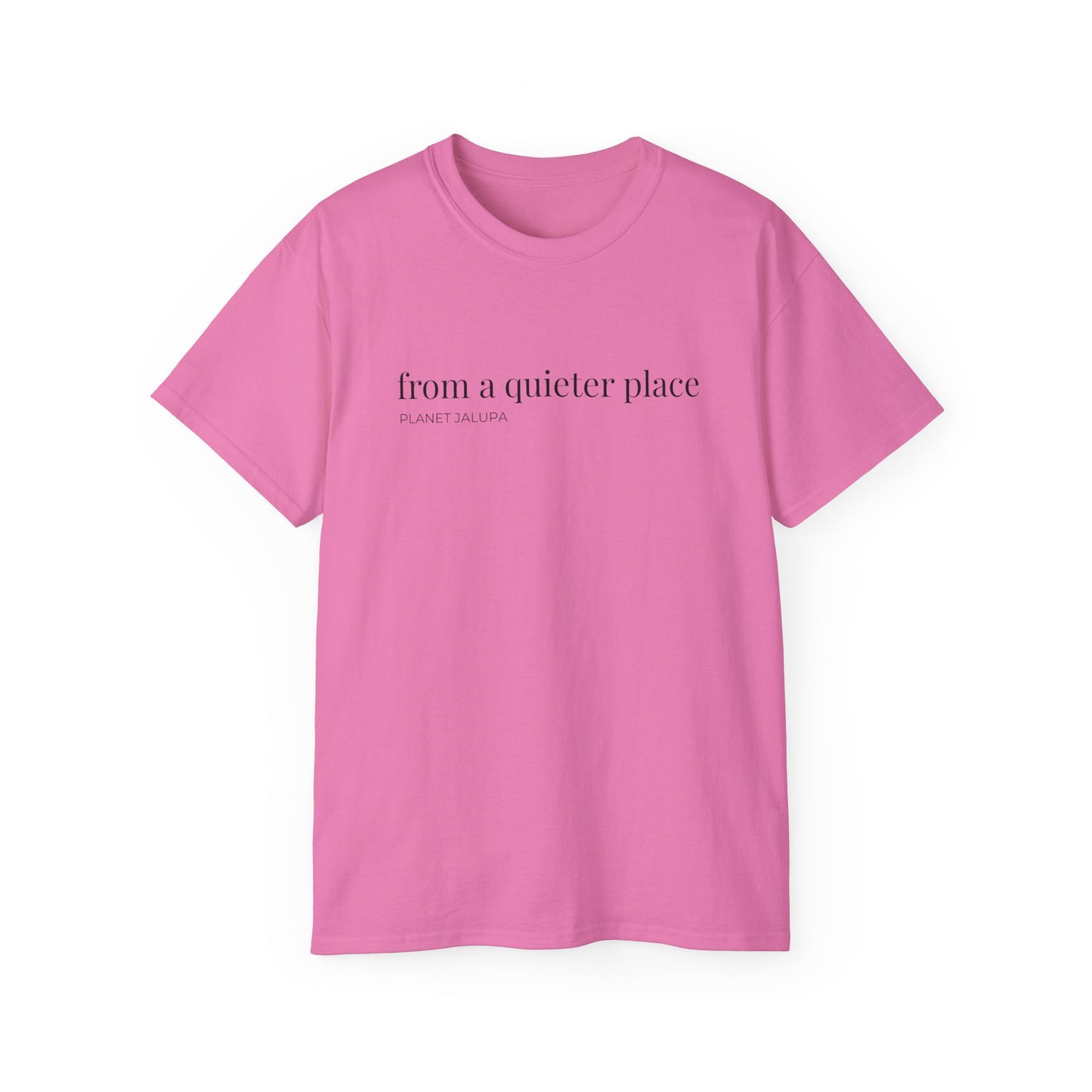 From a Quieter Place T‑Shirt  ~ Minimal Graphic Tee