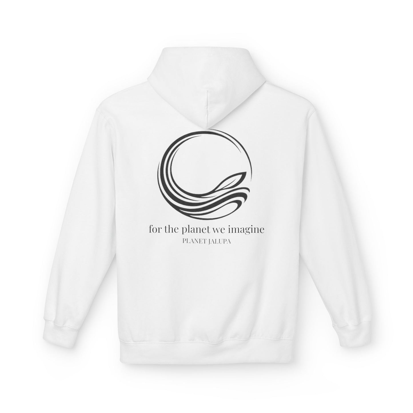 Hoodie ~ For the Planet We Imagine' Eco Awareness Graphic Hoodie