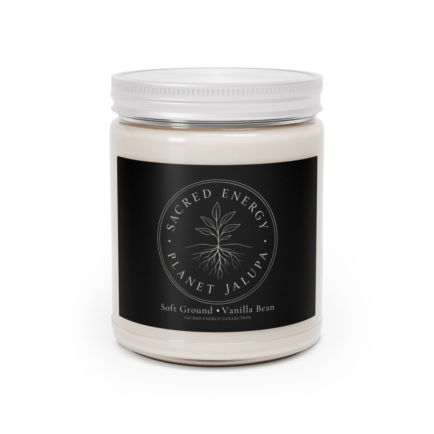 Sacred Energy Candle ~ Eco-Friendly Soy Candle for Calm & Grounding