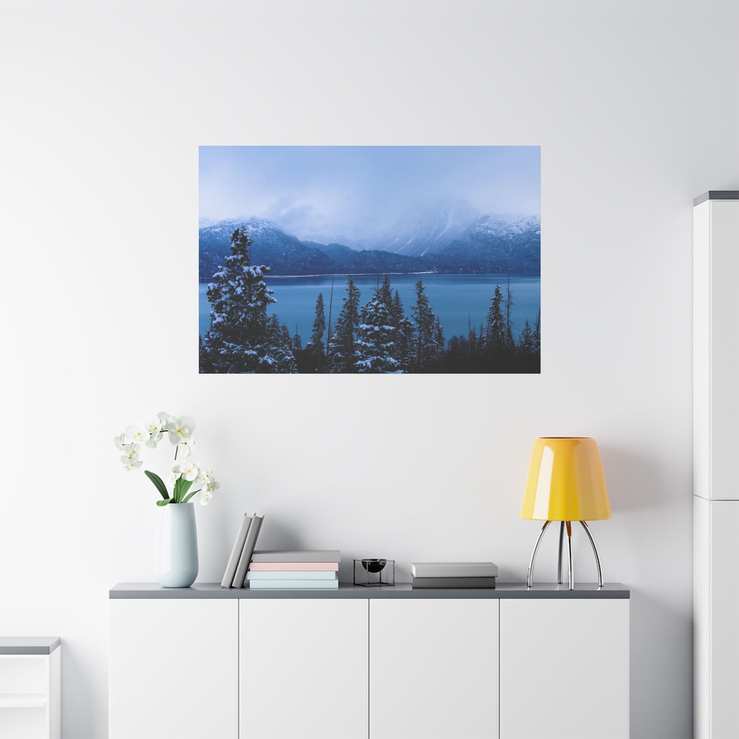 Winter on the Bay ~ Matte Canvas Wall Art