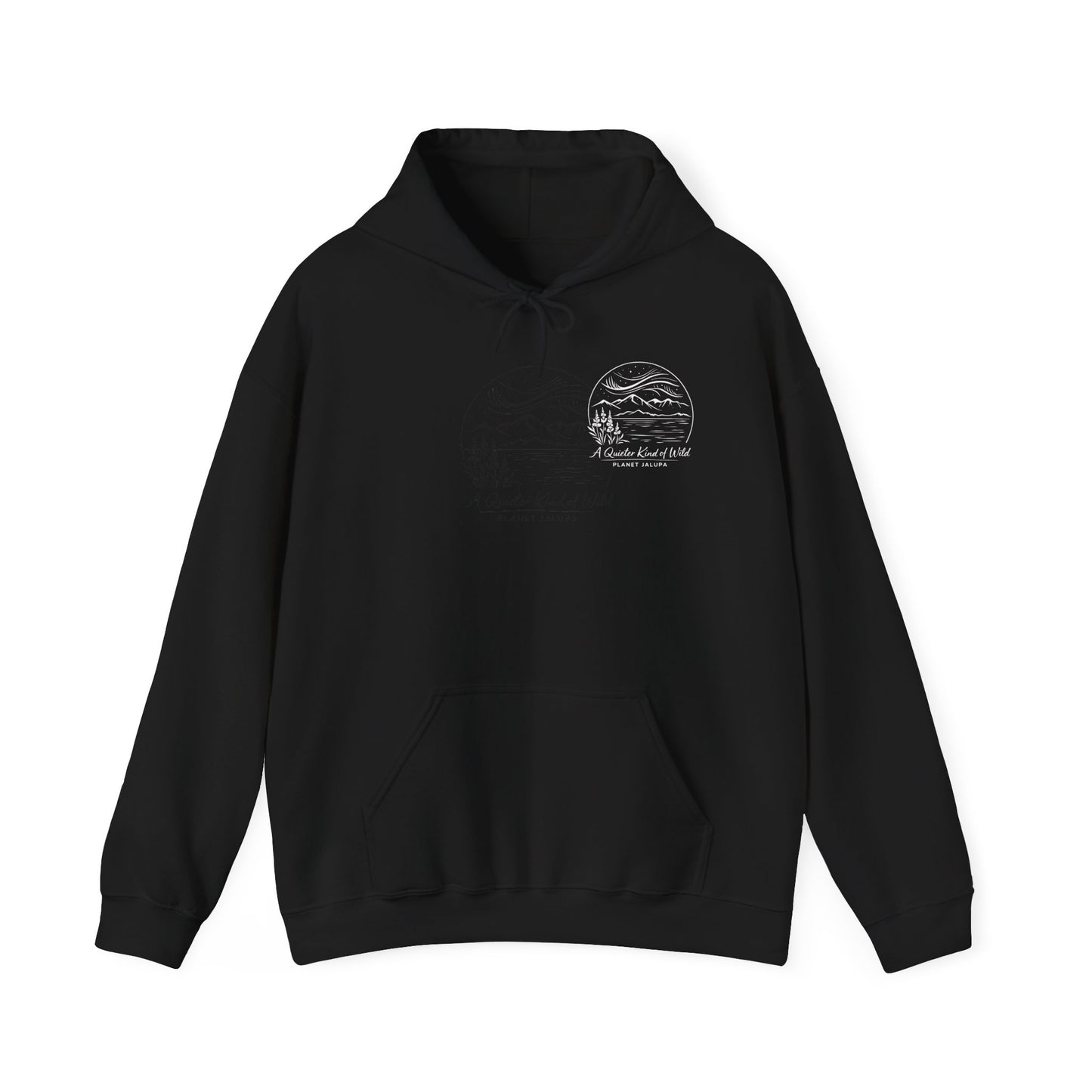 A Quieter Kind of Wild Hoodie ~ Minimalist Nature Design