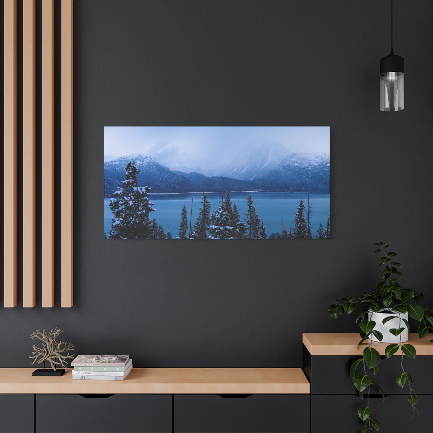 Winter on the Bay ~ Matte Canvas Wall Art