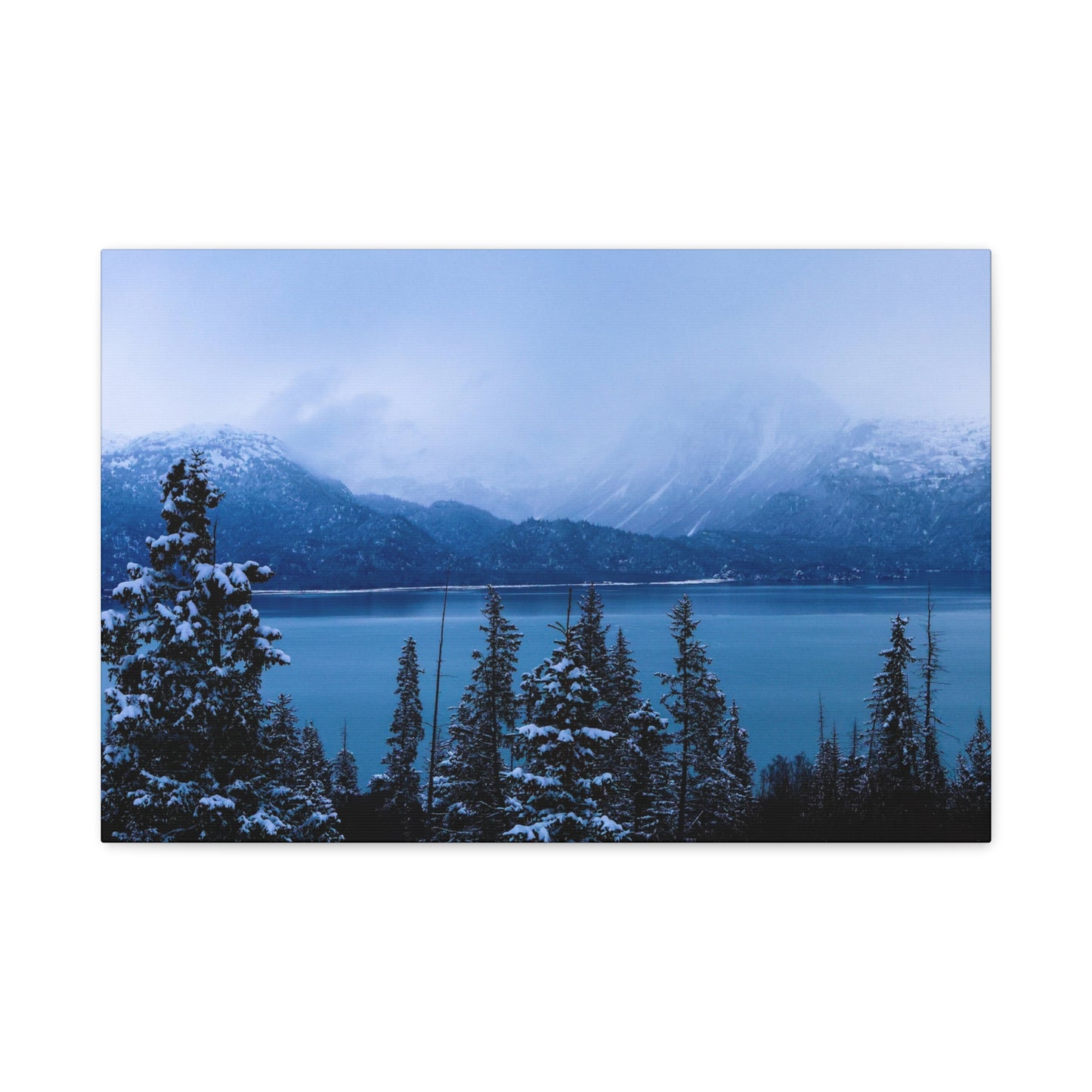 Winter on the Bay ~ Matte Canvas Wall Art