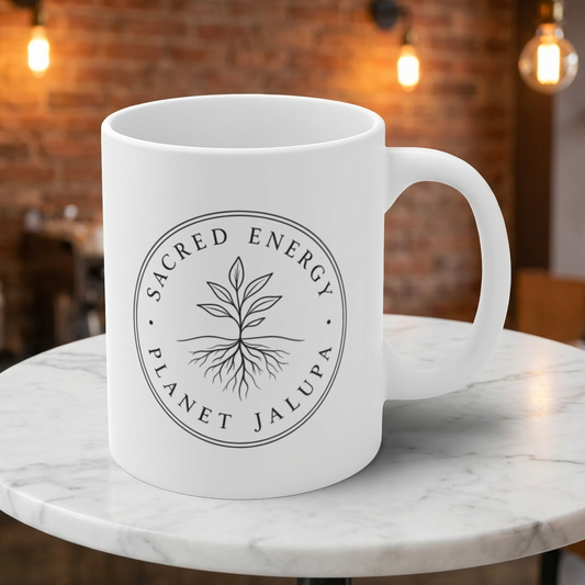 Sacred Energy Mug ~ Rooted & Intentional Living