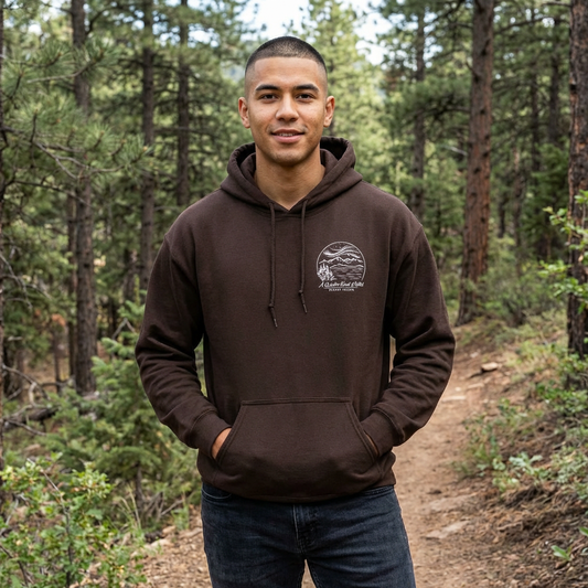 A Quieter Kind of Wild Hoodie ~ Minimalist Nature Design