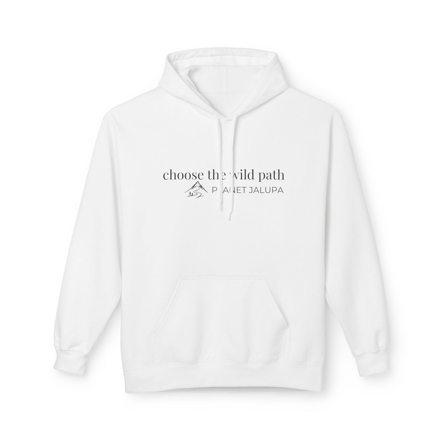 Planet Jalupa “Choose The Wild Path” Unisex Midweight Softstyle Fleece Hoodie