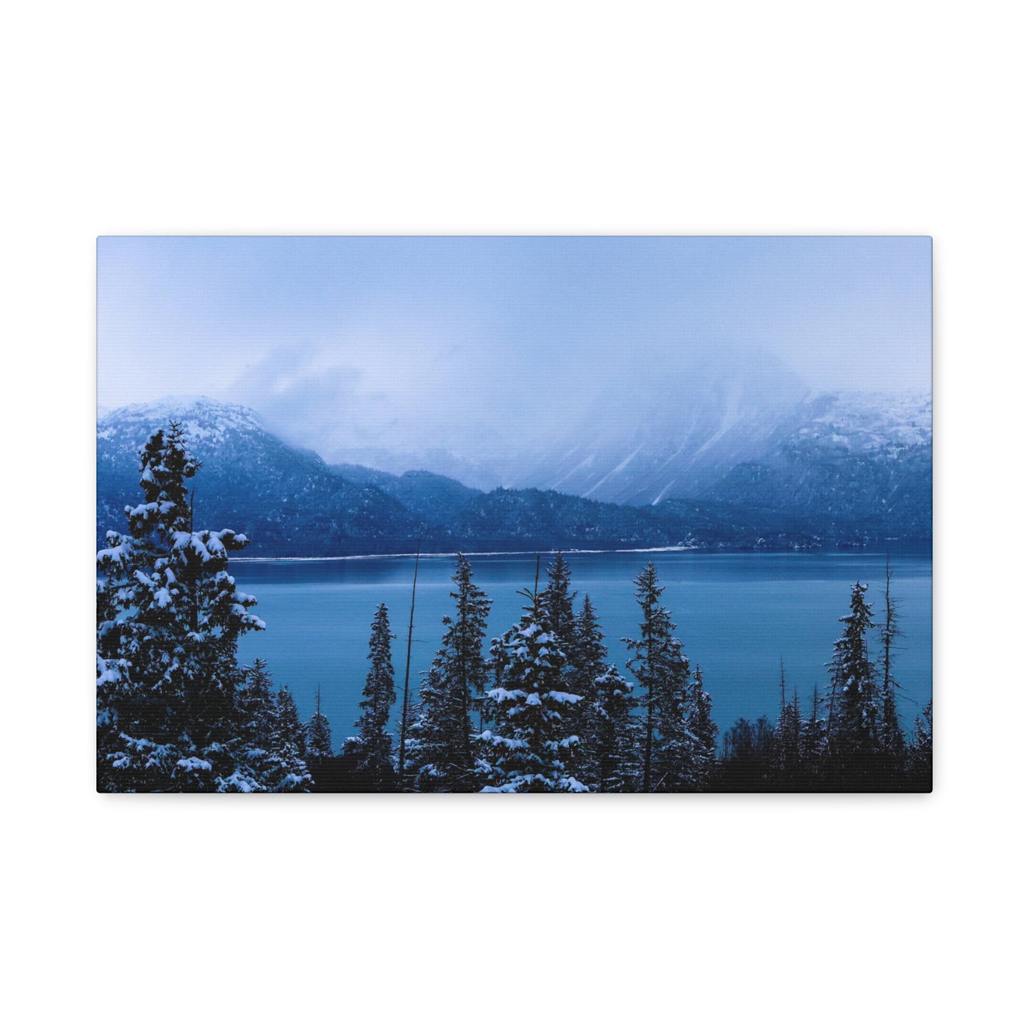 Winter on the Bay ~ Matte Canvas Wall Art