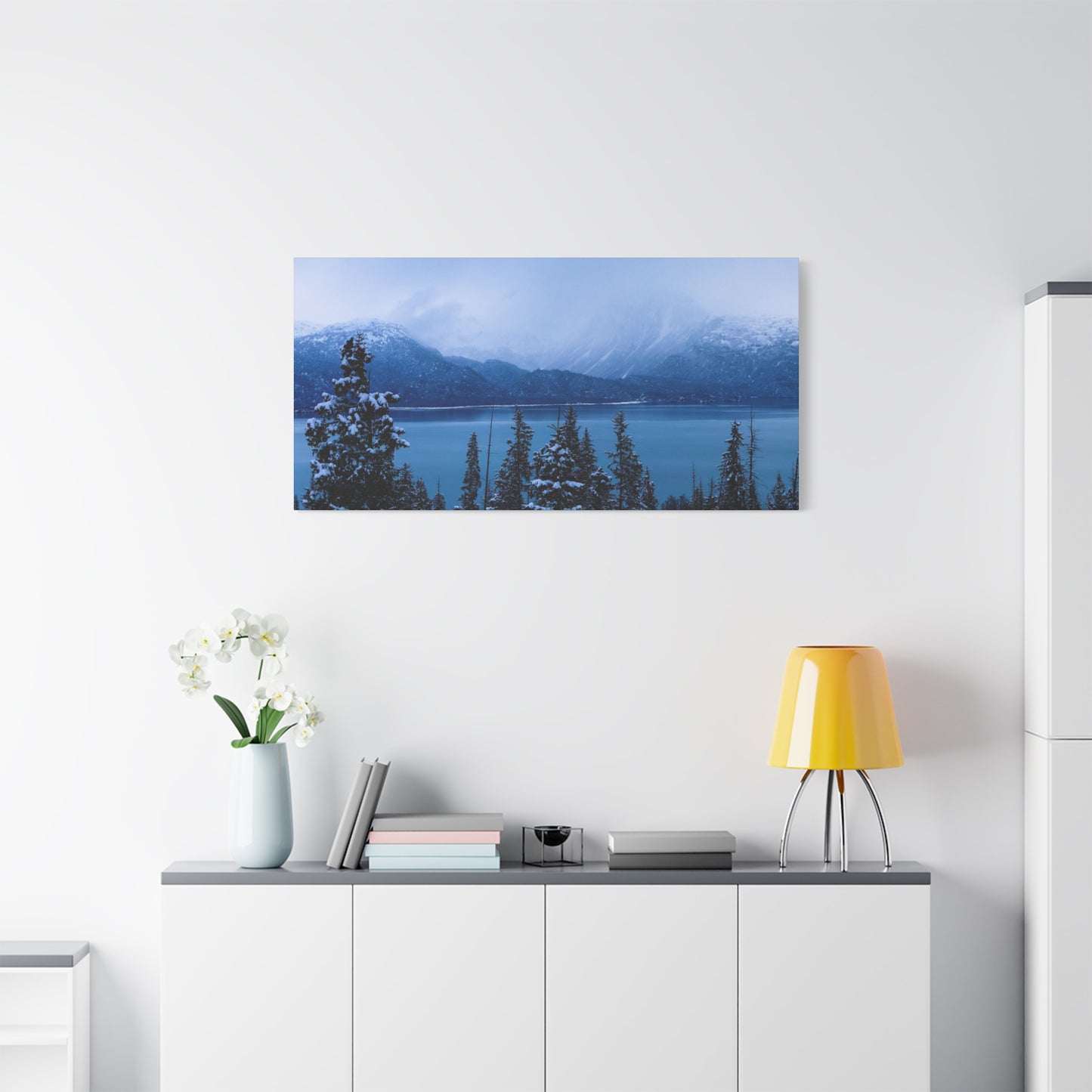 Winter on the Bay ~ Matte Canvas Wall Art