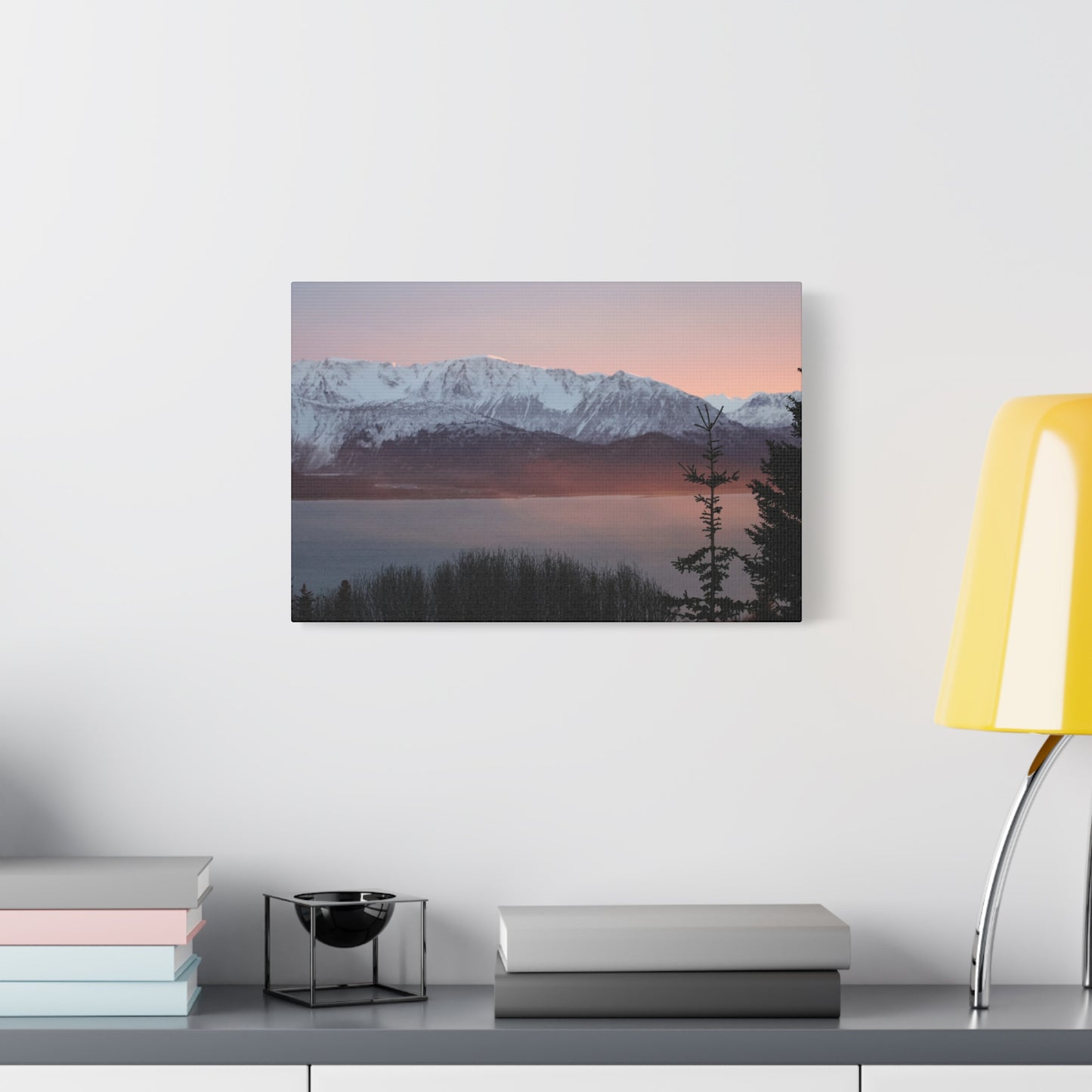 Mountain Sunrise Matte Canvas Print ~ Stretched Wall Art