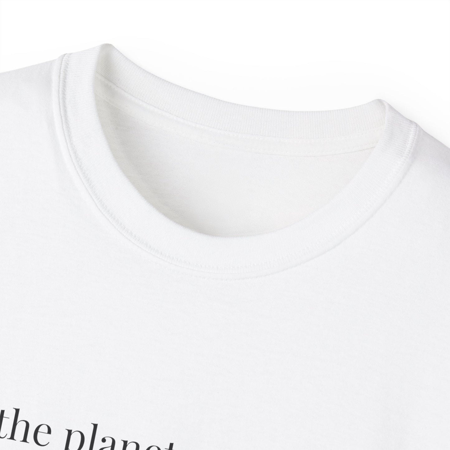 Planet Jalupa "for the planet we imagine" Eco Message T-Shirt