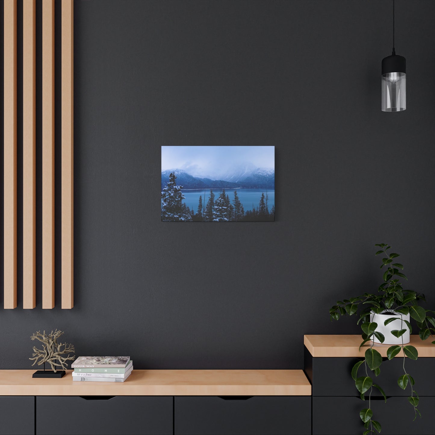 Winter on the Bay ~ Matte Canvas Wall Art