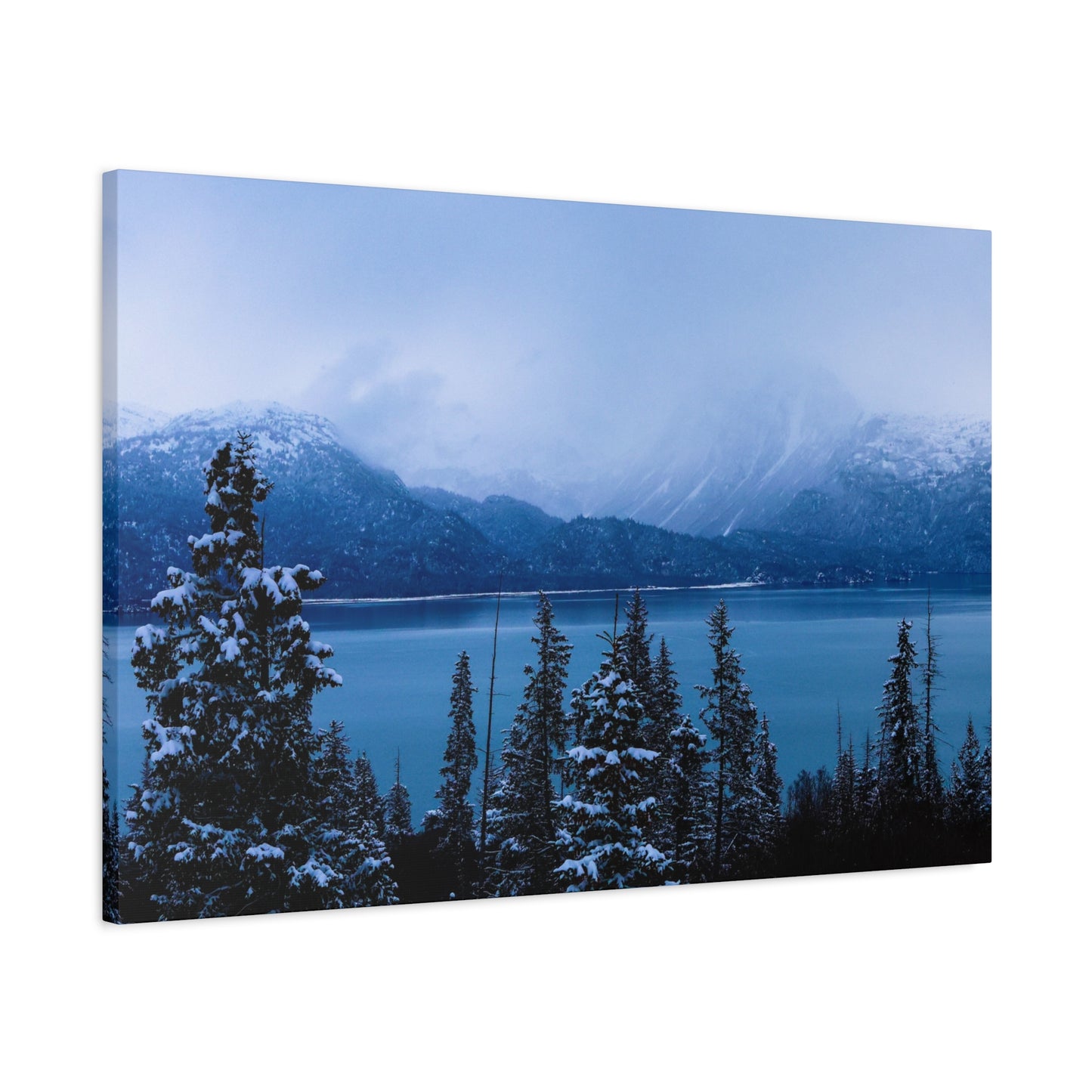 Winter on the Bay ~ Matte Canvas Wall Art