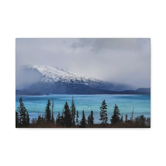 Kachemak Bay Mountain Matte Canvas ~ Stretched 1.25" Wall Art