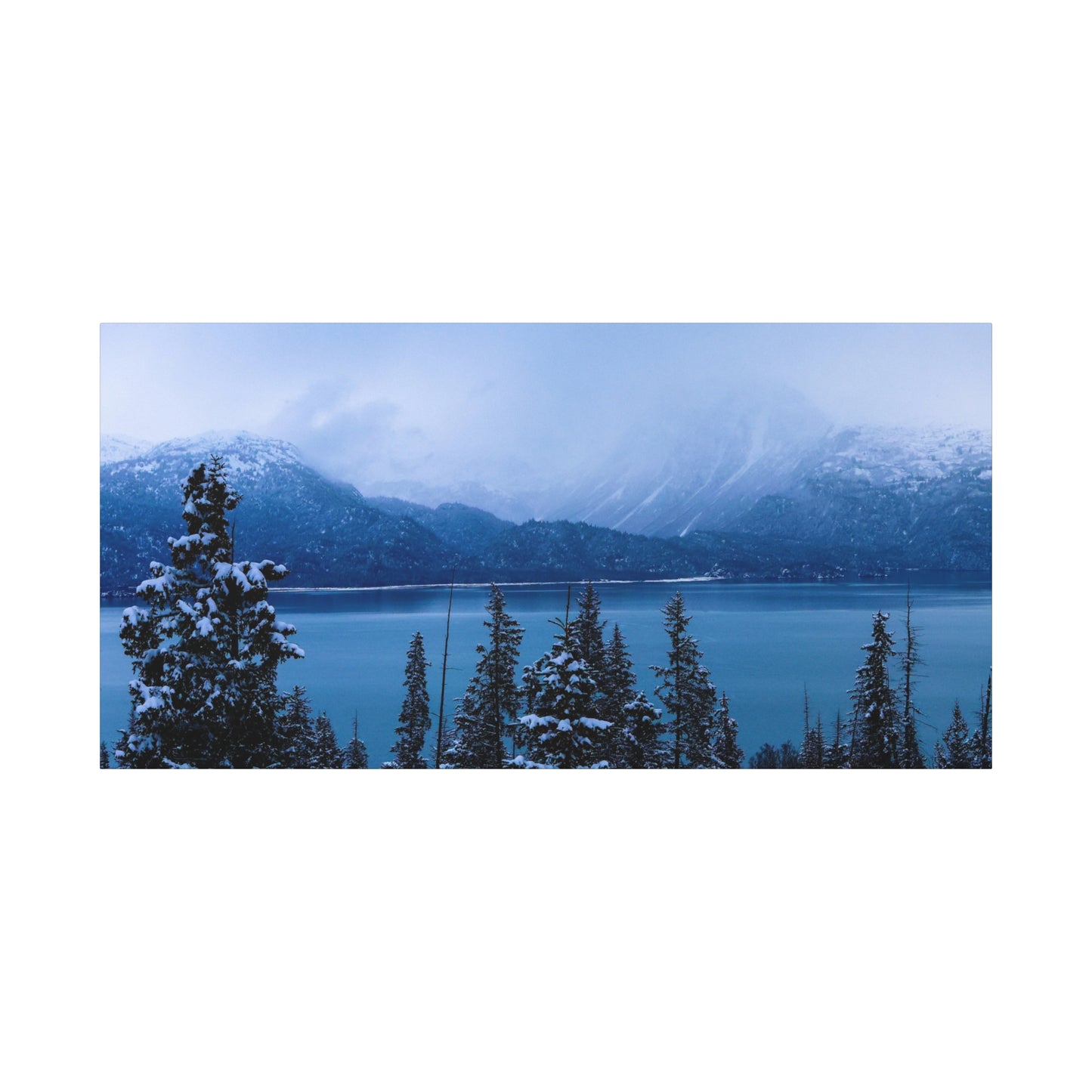Winter on the Bay ~ Matte Canvas Wall Art