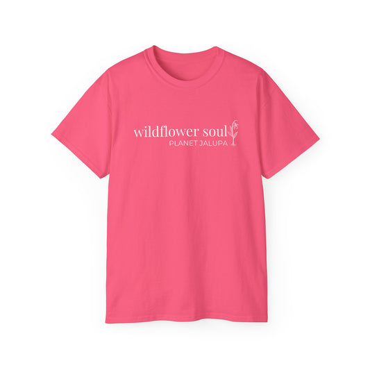 Planet Jalupa 'Wildflower Soul' Minimal Graphic Tee