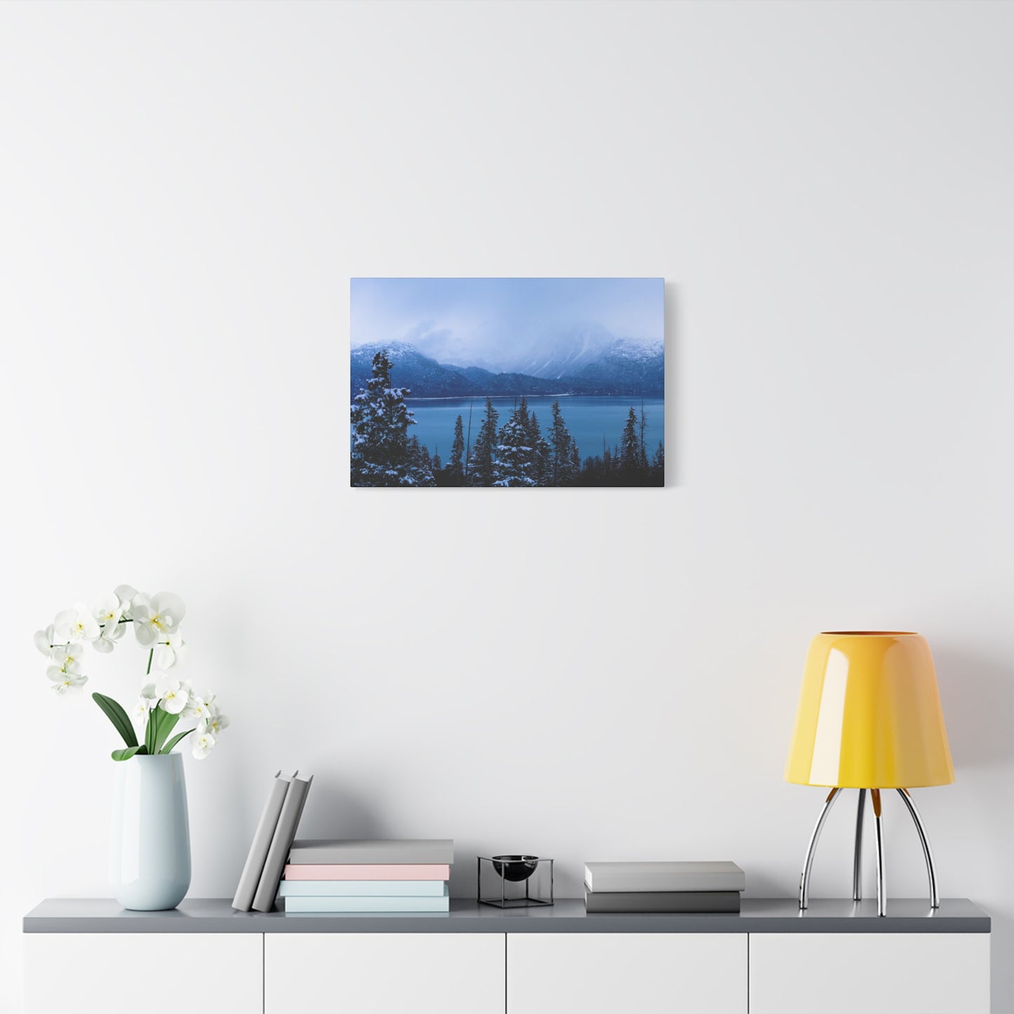 Winter on the Bay ~ Matte Canvas Wall Art - Stretched 1.25"