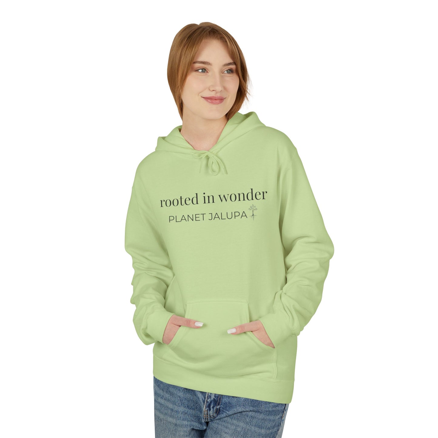 Rooted in Wonder Planet Jalupa, Nature-Inspired Graphic Hoodie