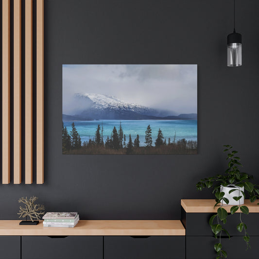 Where the Mountains Meet the Bay ~ Kachemak Canvas Print