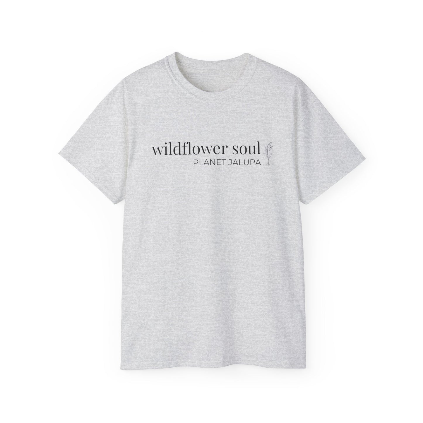 Planet Jalupa 'Wildflower Soul' Minimal Graphic Tee