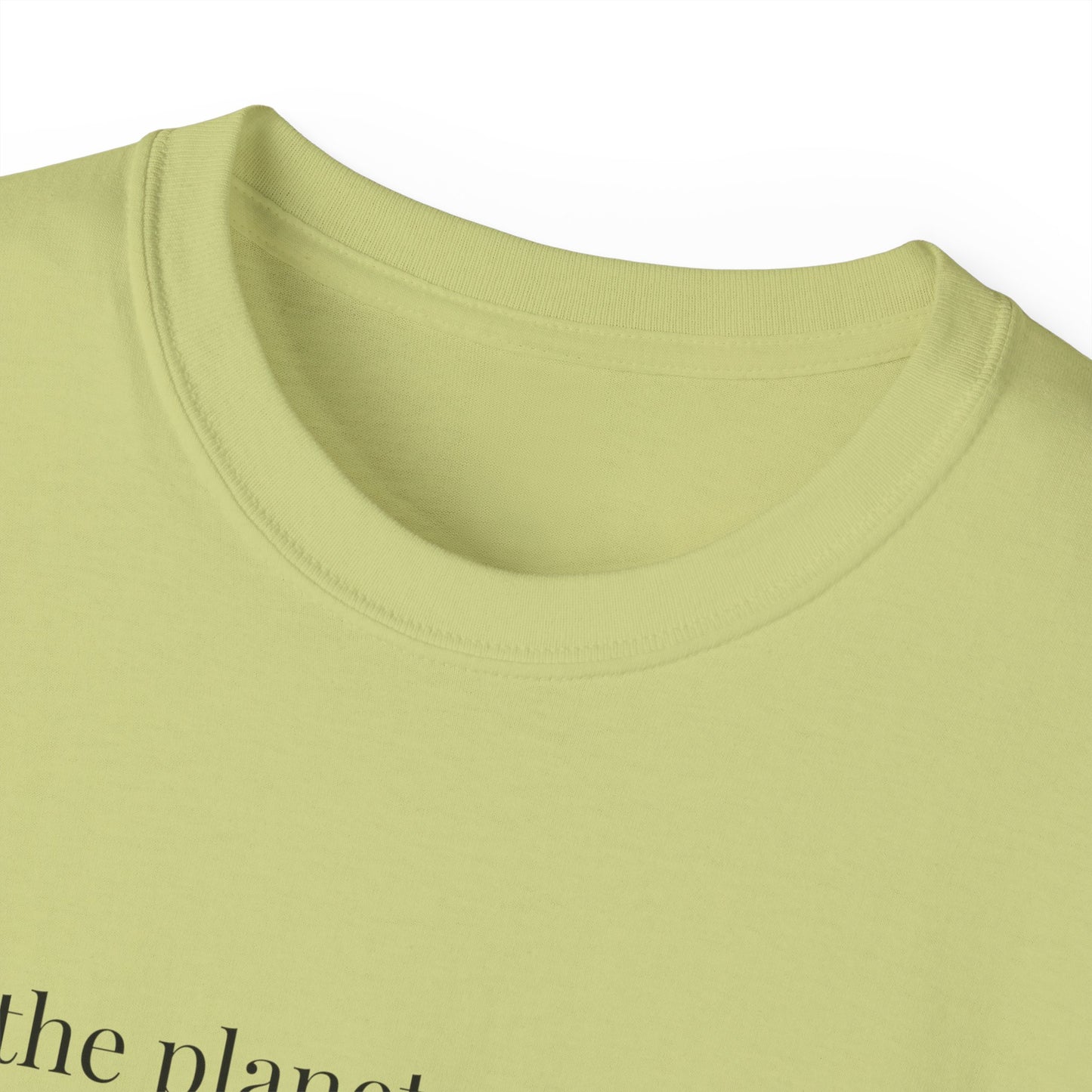 Planet Jalupa "for the planet we imagine" Eco Message T-Shirt