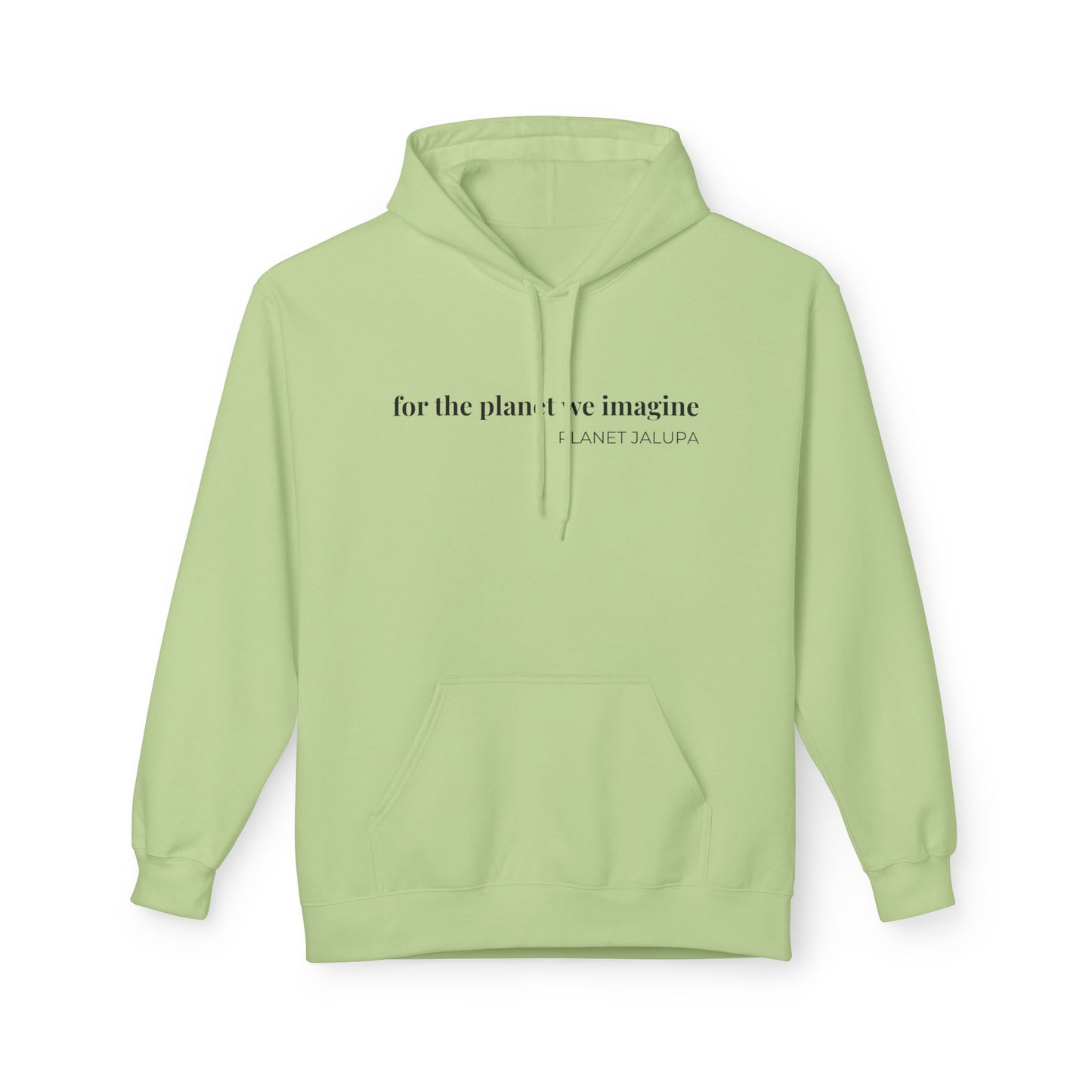 For the Planet We Imagine Hoodie, Eco-Conscious Graphic Hoodie