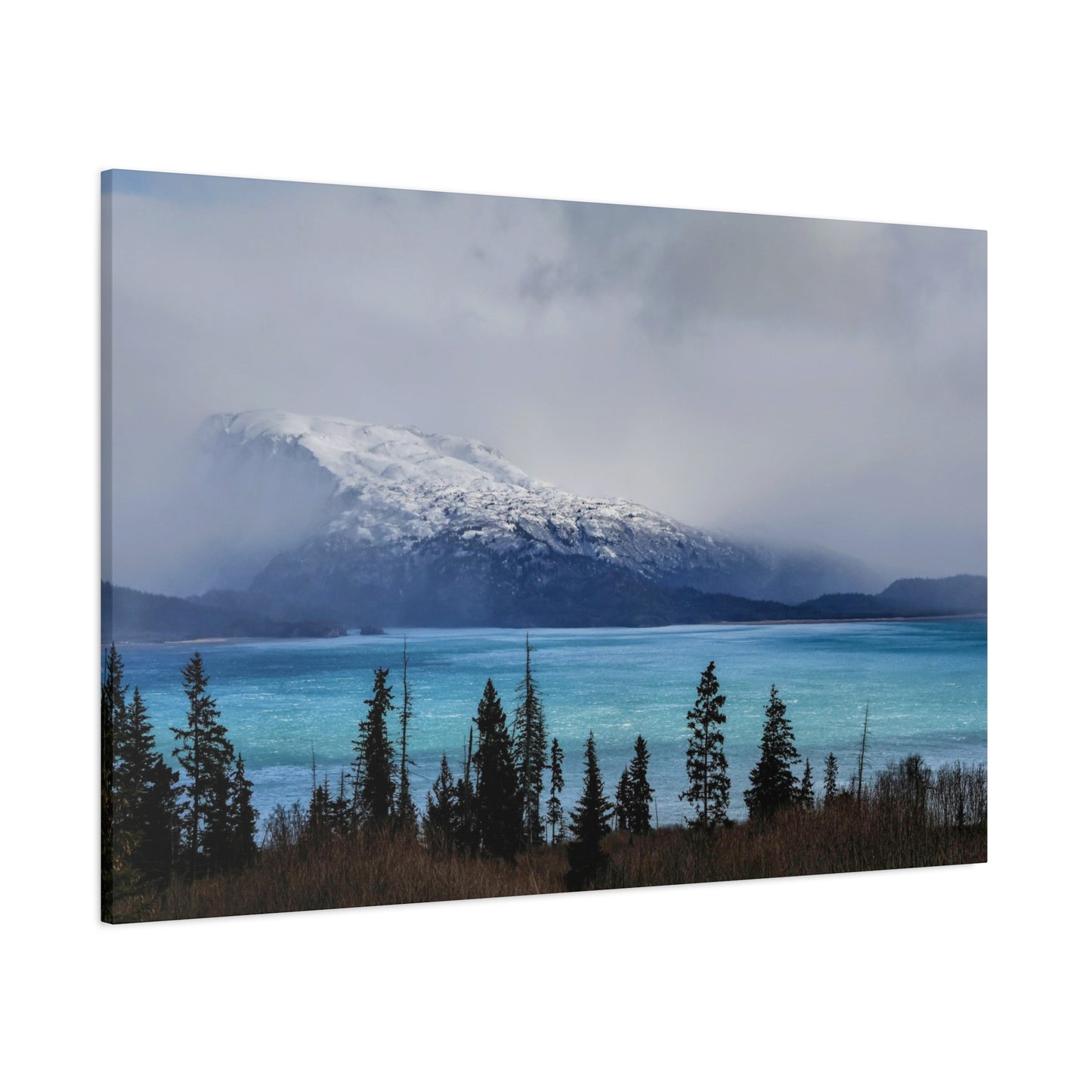 Where the Mountains Meet the Bay ~ Kachemak Canvas Print