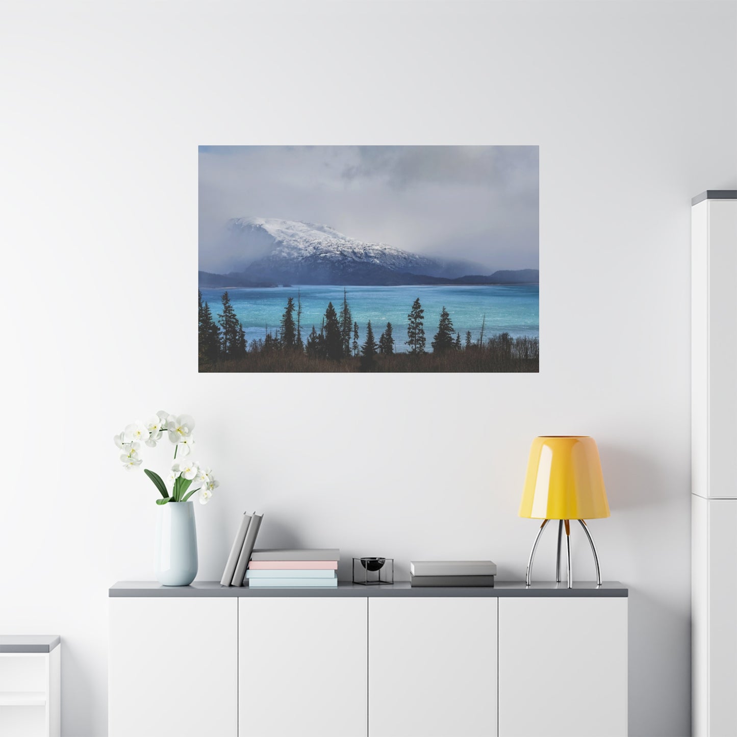 Where the Mountains Meet the Bay ~ Kachemak Canvas Print