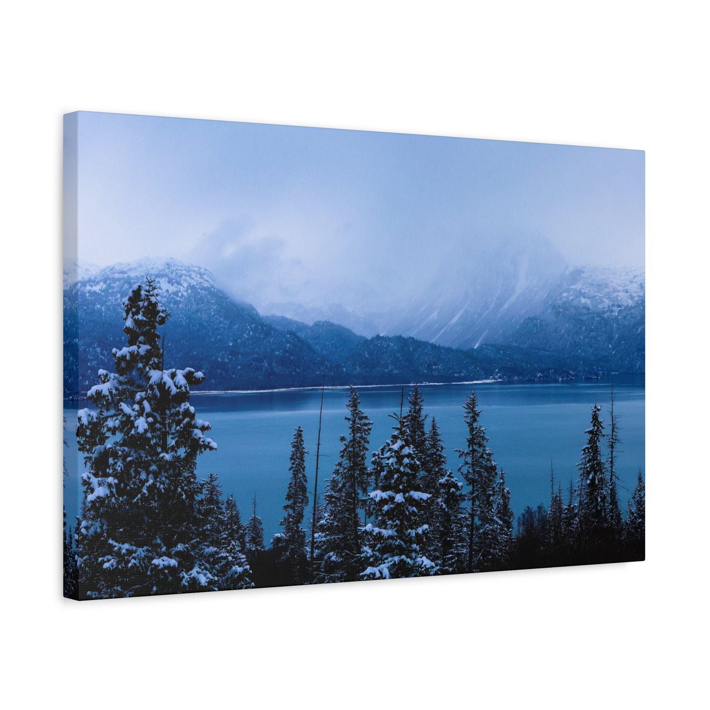 Winter on the Bay ~ Matte Canvas Wall Art