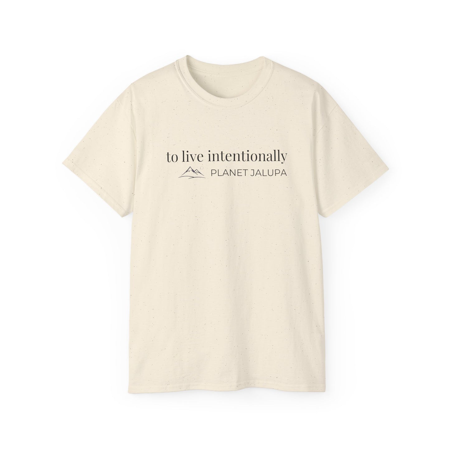 To Live Intentionally ~ Minimal Inspirational T-Shirt
