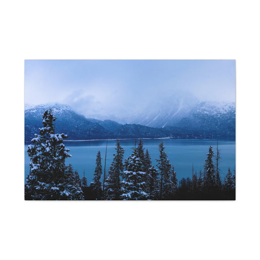 Winter on the Bay ~ Matte Canvas Wall Art - Stretched 1.25"
