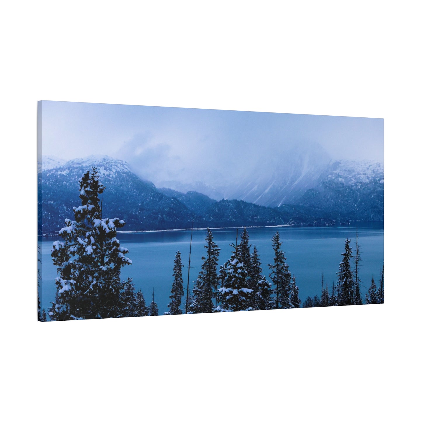 Winter on the Bay ~ Matte Canvas Wall Art