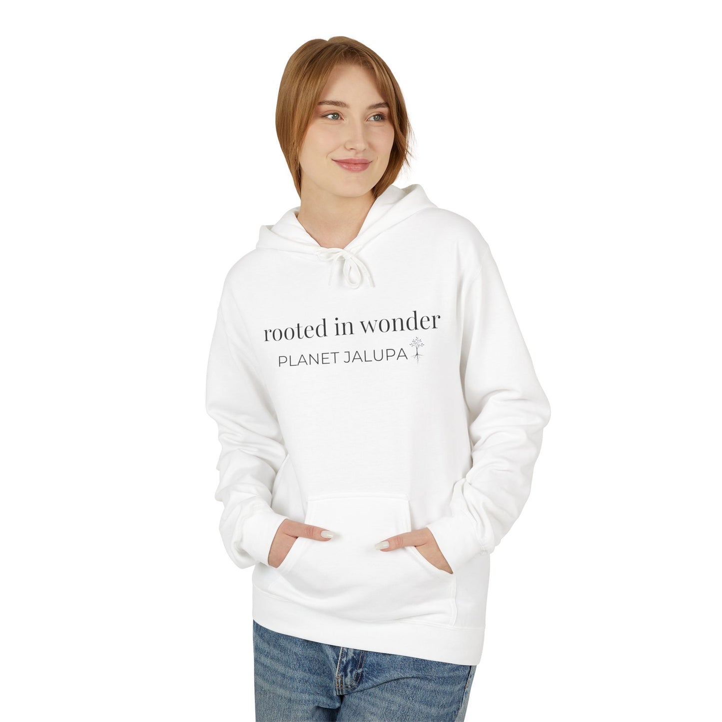 Rooted in Wonder Planet Jalupa, Nature-Inspired Graphic Hoodie
