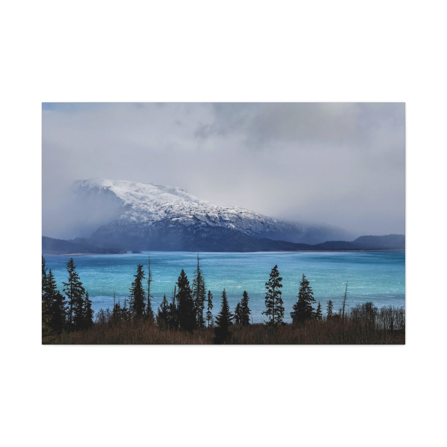 Where the Mountains Meet the Bay ~ Kachemak Canvas Print