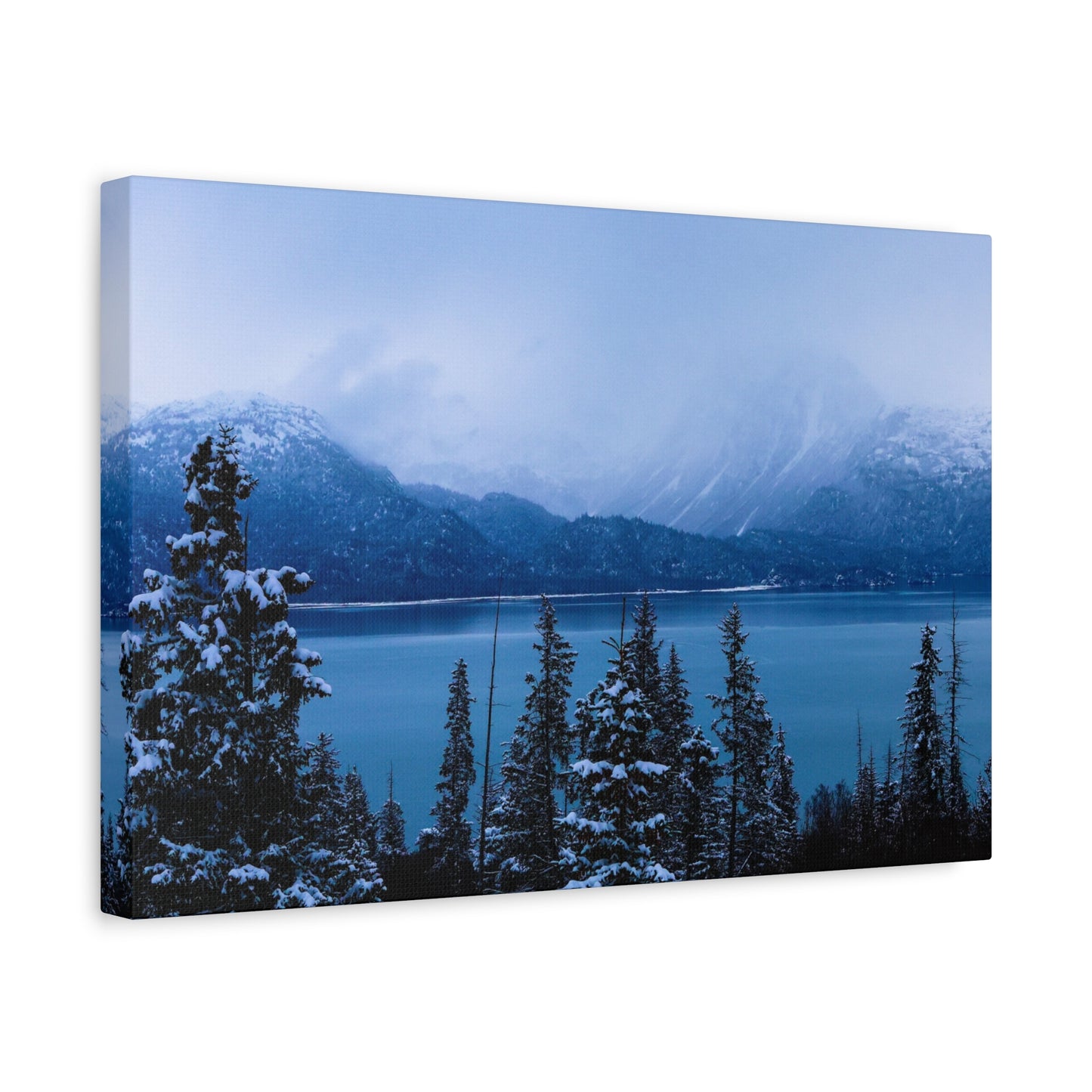 Winter on the Bay ~ Matte Canvas Wall Art